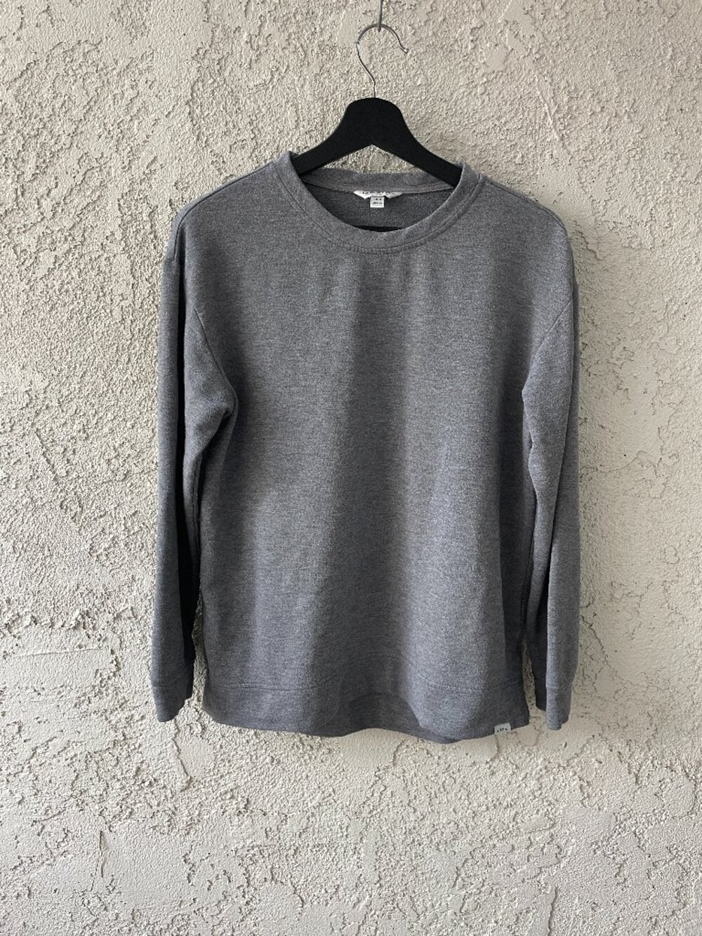 Orvis Gray Modal Blend Crewneck Sweatshirt Cozy Soft Pullover Lounge Sweater S